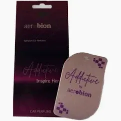AEROBION CAR PERFUME PAPER ADDICTIVE.webp