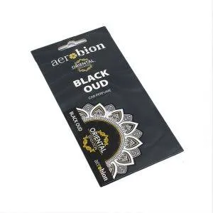 AEROBION CAR PERFUME PAPER BLACK OUD.webp