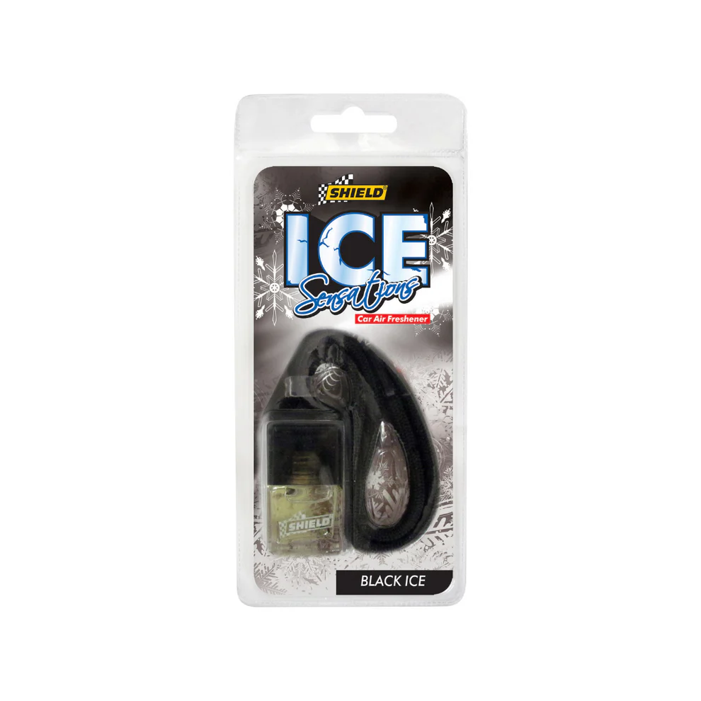 SHIELD ICE SENSATIONS AIR FRESHENER BLACK ICE