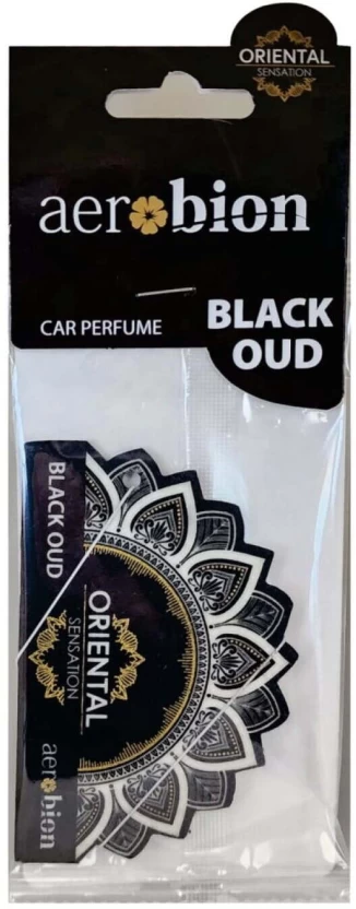[PRD-AIR-013-SNG-AER] AEROBION CAR PERFUME PAPER BLACK OUD