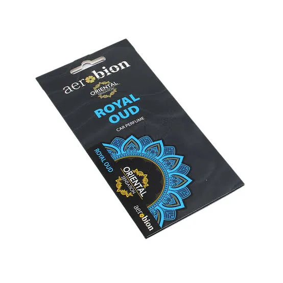 [PRD-AIR-014-SNG-AER] AEROBION CAR PERFUME PAPER ROYAL OUD
