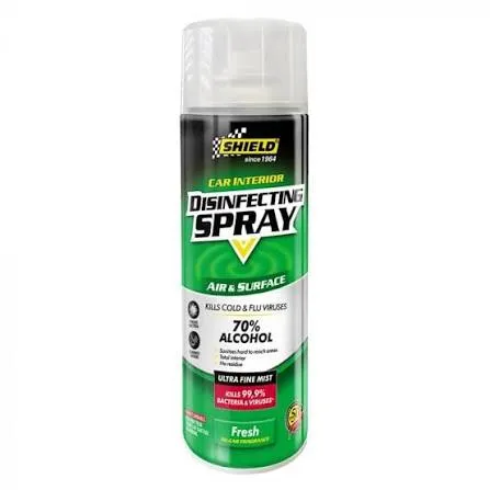[PRD-ICL-001-SNG-SHD] SHIELD CAR INTERIOR DISINFECTING SPRAY