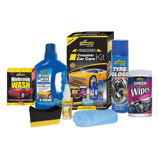 [PRD-KTS-007-SNG-SHD] SHIELD COMPLETE CAR CARE KIT