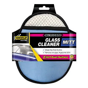 [PRD-KTS-015-SNG-SHD] SHIELD MICROFIBRE GLASS CLEANER MITT