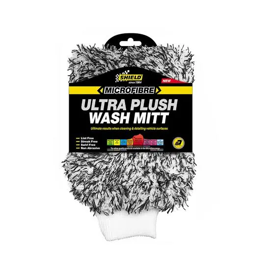 [PRD-KTS-019-SNG-SHD] SHIELD MICROFIBRE ULTRA PLUSH WASH MITT