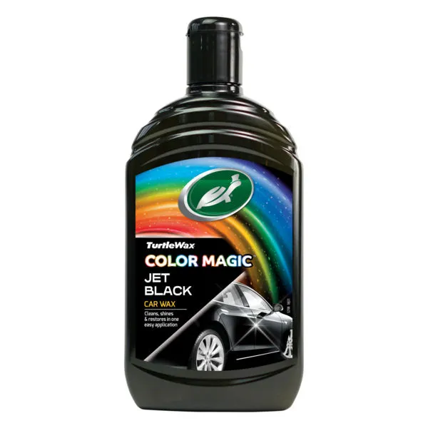 [PRD-POL-005-SNG-TWT] TURTLE WAX COLOR MAGIC JET BLACK 500ML