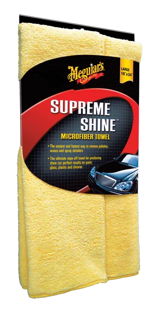 [PRD-TOW-001-SNG-MEG] MEGUIARS SUPREME SHINE MICROFIBER TOWEL
