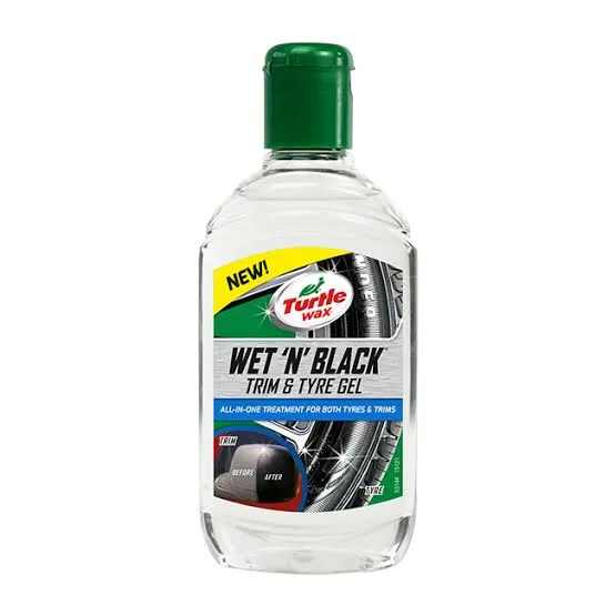 [PRD-TRM-002-SNG-TWT] TURTLE WAX WET & BLACK TRIM&TYRE GEL 300ML