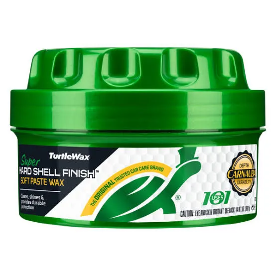 [PRD-WAX-003-SNG-TWT] TURTLE WAX SUPER HARD SHELL FINISH PASTE WAX 395G