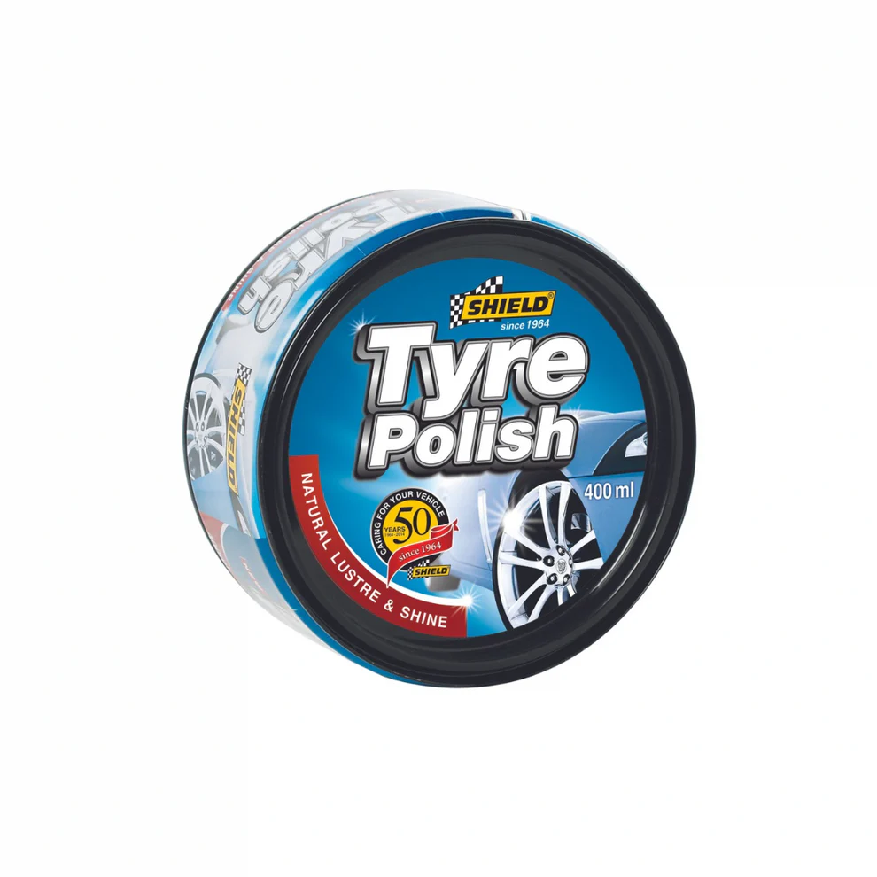 [PRD-WTL-001-SNG-SHD] SHIELD TYRE POLISH BLACK 400ML
