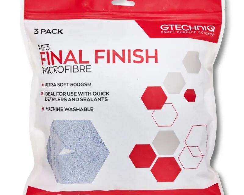 GTECHNIQ MF3 FINAL FINISH MICROFIBRE (3 PACK)