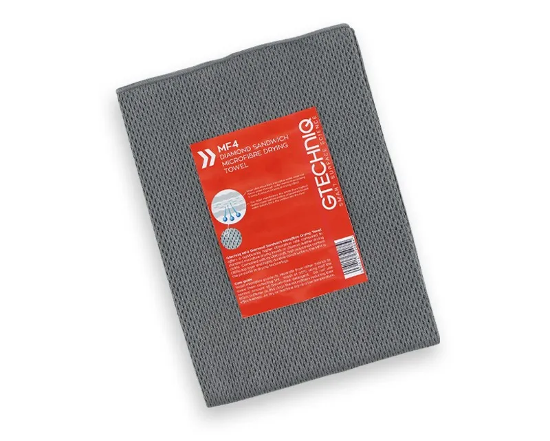 GTECHNIQ MF4 DIAMOND SANDWICH MICROFIBRE DRYING TOWEL